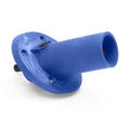 Product Image of 23 Series Panel Mount Receptacle, Male, 690A Max, 600V 30 Degree Angle, 1.125", Threaded Stud Termination, 250-777 MCM Cable Range (Blue)