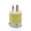 Product Image of Locking Plug, 30A, 125V Industrial Grade (Yellow & White)