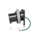 Product Image of 20A, 600V 3-Phase, 3P, 4W, LEV Series IEC 60309-1 & 60309-2 Pin & Sleeve Inlet, IP66/67/68/IP69K, Watertight (Black)