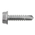 Product Image of 1/4" - 14 x 1-1/2" Bi-Flex Hex Washer Head Sheet Metal Screws (Box of 1000)