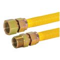 Product Image of 3/4" ID (1" OD) Gas Connector w/ 3/4" MIP x 3/4" FIP Fittings (24" Length)