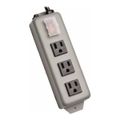 Product Image of Tripp-Lite 3 Outlets, 120 VAC, 15 Amps, 6 ft Cord, Power Outlet Strip, 3SP
