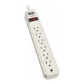 Product Image of Tripp-Lite 6 Outlets, 120 VAC, 15 Amps, 8 ft Cord, Power Outlet Strip, TLP608