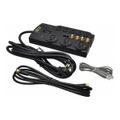 Product Image of Tripp-Lite 8 Outlets, 120 Volts, 15 Amps, 10 ft Cord, Power Outlet Strip, TLP810NET