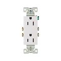 Product Image of Residential Duplex Receptacle, #14-10 Awg 15A 125V, Impact-Resistant Duplex, Auto Grounding, 1107-9W