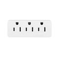 Product Image of 3 Outlet Tap, Single Receptacle To 3 Outlets, 15A, 125V, White, Thermoplastic, 5-15R, Nema 5-15R, 1147W-BOX