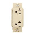 Product Image of Surgebloc Protection Receptacle, Audible Alarm, Auto-Ground, Stand 6" #12 Awg Leads, 20A, Ivory, 1210V