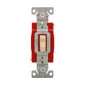 Product Image of Construction Grade Toggle Switch, #14-10 Awg, 20A, Wall, 120/277V, Back & Side, Screw, Ivory, 1223V