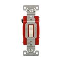Product Image of Construction Grade Toggle Switch, #14-10 Awg, 20A, 120/277V, Back & Side, Screw, Light Almond, 1224LA