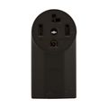 Product Image of Receptacle, #12 - 4 Awg, 30A, Surface, 125/250V, Back, Black, Nema 14-30R, 3-Pole, 4-Wire, 1225