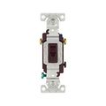 Product Image of Toggle Switch, #14-10 Awg 15A, 120V, Brown, Load Type: Motor Control, Fan, 1-Pole, 3-Way, 1303-7B