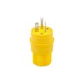 Product Image of Arrow Hart Watertight Straight Blade Plug, #18-10 Awg 20A 125V, 5-20P, 2-Pole, Bulk, 14W33