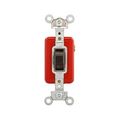 Product Image of Arrow Hart Toggle Switch, #14-10 Awg 20A, 120/277V, Brown, Load Type: Motor Control, Fan, 1P, 1995B