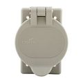 Product Image of Nylon Receptacle Cover, Weatherproof, Self-Closing Application, Gray, Wet/Damp Locations, 20416N
