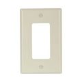 Product Image of Decorator / Gfci Wallplate, Almond, Decorator Cutout, Thermoset, Single- Gang, Mid-Size, Ed Box, 2051A-BOX