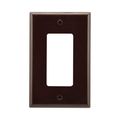 Product Image of Decorator / Gfci Wallplate, Brown, Decorator Cutout, Thermoset, Single- Gang, Mid-Size, Ed Box, 2051B-BOX