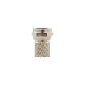 Product Image of Video Service Connector & Accessories, Coax Type F Jack, Rg6, Silver (25 Pack), 2078-T6