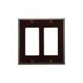 Product Image of Decorator / Gfci Wallplate, Brown, Decorator Cutout, Thermoset, 2- Gang, Standard, Ed Box, 2152B-BOX