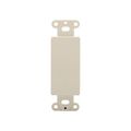 Product Image of Decorator Wallplate Adapter, Flush Mount, Light Almond, Blank, Thermoplastic, 2160LA-BOX