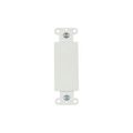 Product Image of Decorator Wallplate Adapter, Adaptor Decorator Blank Wh, 2160W-SP-L