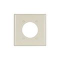 Product Image of Power Outlet And Locking Wallplate, Lt. Almond, 2.15" Hole Cutout, Thermoset, 2-Gang, 2168LA-BOX