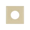 Product Image of Power Outlet And Locking Wallplate, Ivory, 2.15" Hole Cutout, Thermoset, 2-Gang, 2168V-BOX