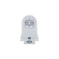 Product Image of Lampholder, Non-Shunted, T8/T12, Stationary, Recessed, White, Fluorescent Lamp, Thermoset, 600V, 2500W-BOX