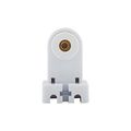Product Image of Lampholder, Non-Shunted, T8/T12, Plunger, White, Fluorescent, Thermoset, 600V, 660W, 2504W-BOX