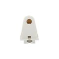 Product Image of Lampholder, Non-Shunted, T8/T12, Stationary, White, Fluorescent, Thermoset, 600V, 660W, 2506W-BOX