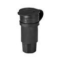 Product Image of Arrow Hart Watertight Locking Connector, #18-10 Awg 15A 125V, Black, L5-15, 2-Pole 3-Wire, 25W47BK