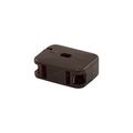 Product Image of Straight Blade Connector, #18-10 Awg 10A 125V, Brown, 2-Pole, 2-Wire, 18-2 Spt-1 Cord, Bulk, 2609B-BU