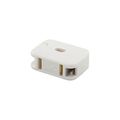 Product Image of Straight Blade Connector, #18-10 Awg 10A 125V, 2-Pole, 2-Wire, 18-2 Spt-1 Cord, Bulk, 2609W-BU
