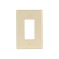 Product Image of Decorator / Gfci Wallplate, Ivory, Decorator Cutout, Thermoset, Single- Gang, Oversize, Ed Box, 2751V-BOX