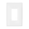 Product Image of Decorator / Gfci Wallplate, White, Decorator Cutout, Thermoset, Single- Gang, Oversize, Ed Box, 2751W-BOX