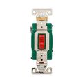Product Image of Arrow Hart Toggle Switch, #14-10 Awg 30A, 120/277V, Red, Load Type: Motor Control, Fan, 2-Pole, 3032RD