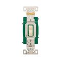 Product Image of Arrow Hart Toggle Switch, #14-10 Awg 30A, 120/277V, Ivory, Load Type: Motor Control, Fan, 2-Pole, 3032V