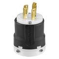 Product Image of Locking Plug, #16-12 Awg, 30A, 120/208V, Safety Grip, 4-Pole, 4-Wire, 0.63 To 1.16 In, 3431N-M