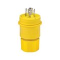 Product Image of Arrow Hart Watertight Locking Connector, #18-10 Awg 30A, 120/208V, 4-Pole, 4-Wire, 3431PW