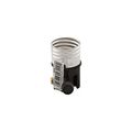 Product Image of Lampholder, Turn Knob, Medium Base, Phenolic, 3-Way, 2-Circuit, 250V, 250W, Side Wiring 431104, 3925-BOX