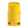 Product Image of Arrow Hart Straight Blade Connector, #18-12 Awg 15A, 250V, 6-15R, 2-Pole 3-Wire, Screw, 4227-BOX