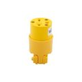 Product Image of Arrow Hart Straight Blade Connector, #18-12 Awg 20A, 250V, 6-20R, 2-Pole 3-Wire, Screw, 4229-BOX