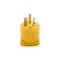 Product Image of Arrow Hart Straight Blade Plug, #18-12 Awg 20A 125V, 5-20P, 2-Pole 3-Wire, 0.25-0.66"" Dia., 4409-BOX