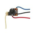 Product Image of Commercial Switch, 3A, 6A, 125/250V, Pull Chain, Brass, Canopy, Polycarbonate, Two-Way, 460-BOX