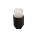 Product Image of Auto Grip Locking Connector, #16-12 Awg, 15A, 277V, Auto Grip, L7-15, 2-Pole 3-Wire, 4772N