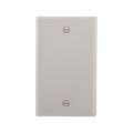 Product Image of Blank Wallplate, Gray, Blank Cutout, Nylon, Single- Gang, Standard, Ed Box, 5129GY-BOX