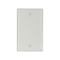 Product Image of Blank Wallplate, White, Blank Cutout, Nylon, Single- Gang, Standard, Ed Box, 5129W-BOX