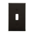 Product Image of Toggle Wallplate, Black, Toggle Cutout, Nylon, Single- Gang, Standard, 5134BK-SP
