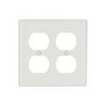 Product Image of Duplex Receptacle Wallplate, White, Duplex Receptacle Cutout, Nylon, 2- Gang, Standard, Ed Box, 5150W-BOX