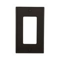 Product Image of Decorator / Gfci Wallplate, Black, Decorator Cutout, Nylon, Single- Gang, Standard, 5151BK