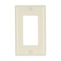 Product Image of Decorator / Gfci Wallplate, Lt. Almond, Decorator Cutout, Nylon, Single- Gang, Standard, 5151LA